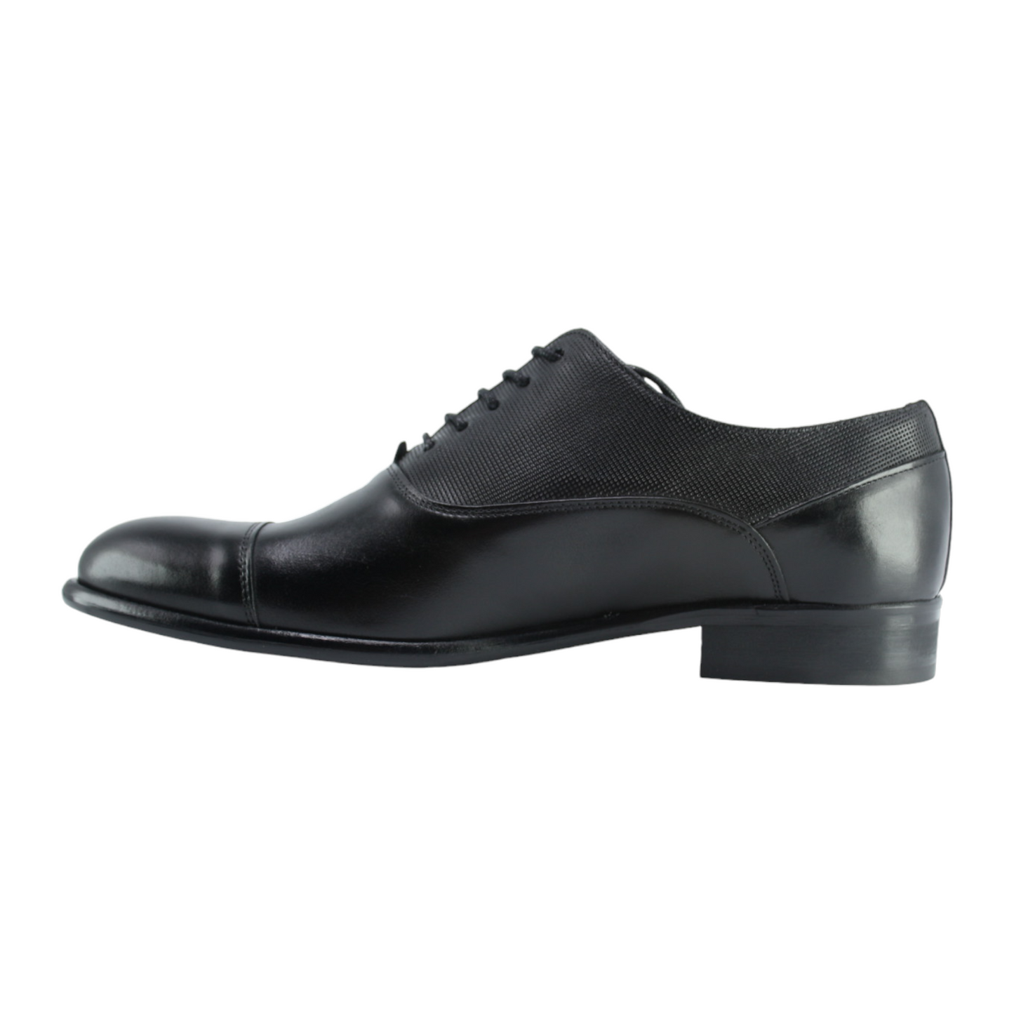 Zapato Vestir Piel Negro 10956