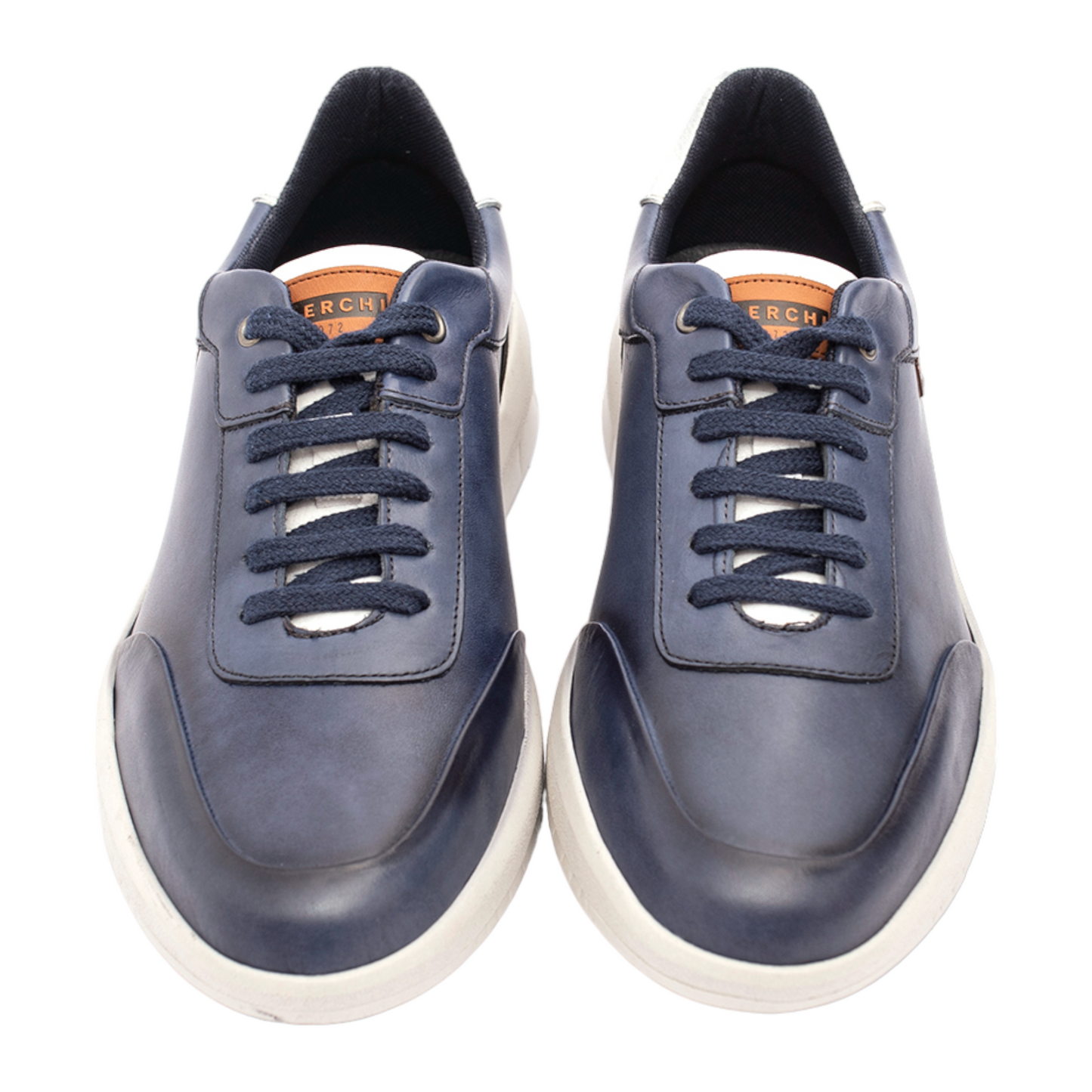 Zapato Casual Cordones En Color Azul 1405