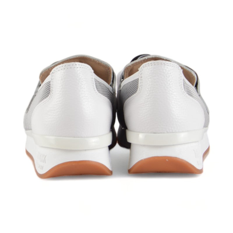 Mocasin Blanco Cris Con Cadena The Happy Monk Vanity 011