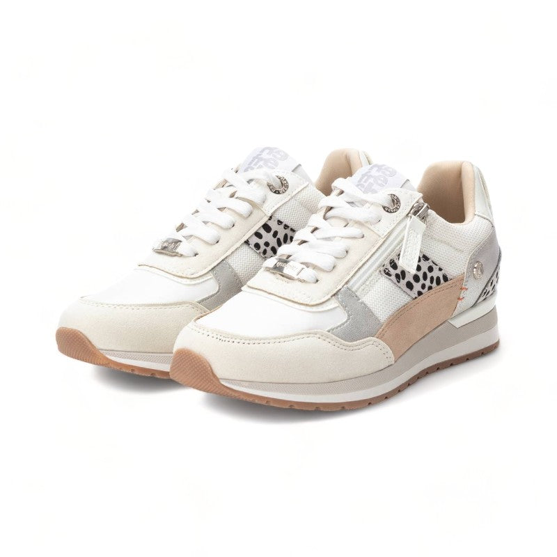 Sneaker Con Cremallera Color Blanco Refrehs 17150204